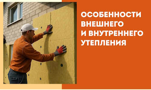 Какие особенности внешнего и внутреннего утепления в Россоши