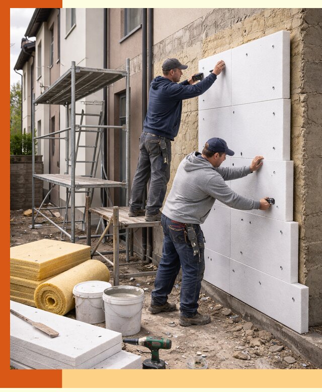 Утепление таунхауса с гарантией комфорта в Россоши