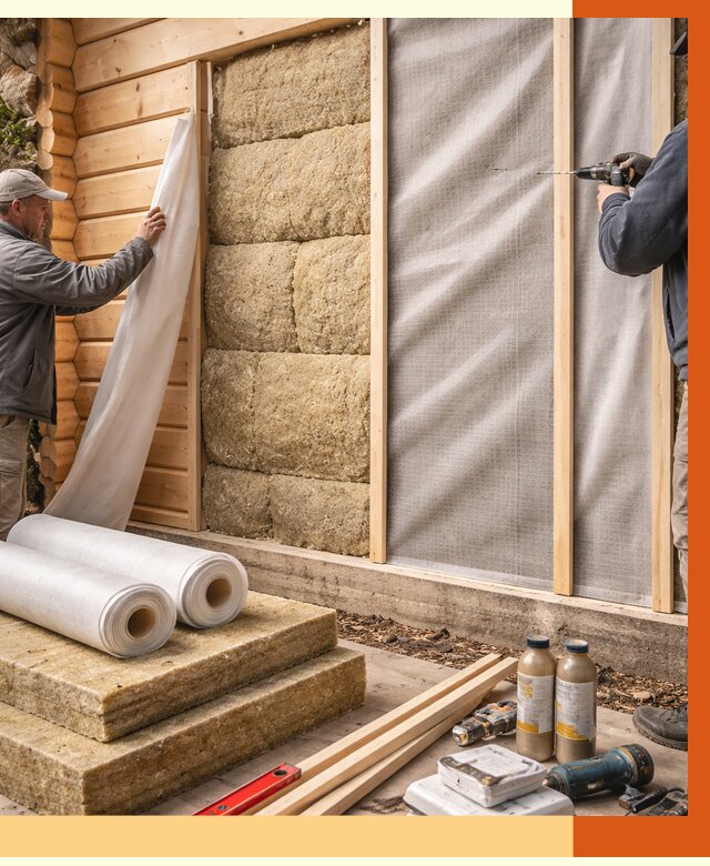 Утепление дома из минибруса в Россоши от 4666 руб/м2 — заказать профессионально | ТепломастерРсс