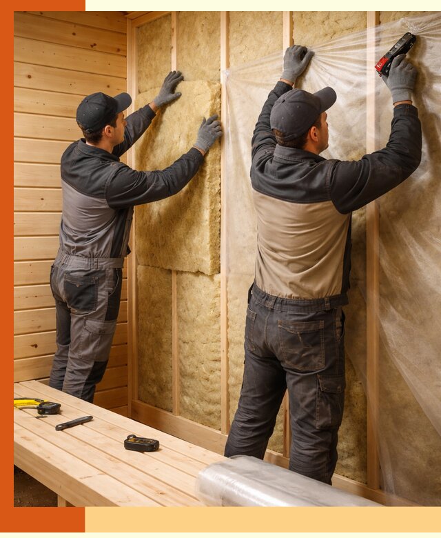 Профессиональное утепление сауны в Россоши с гарантиями качества