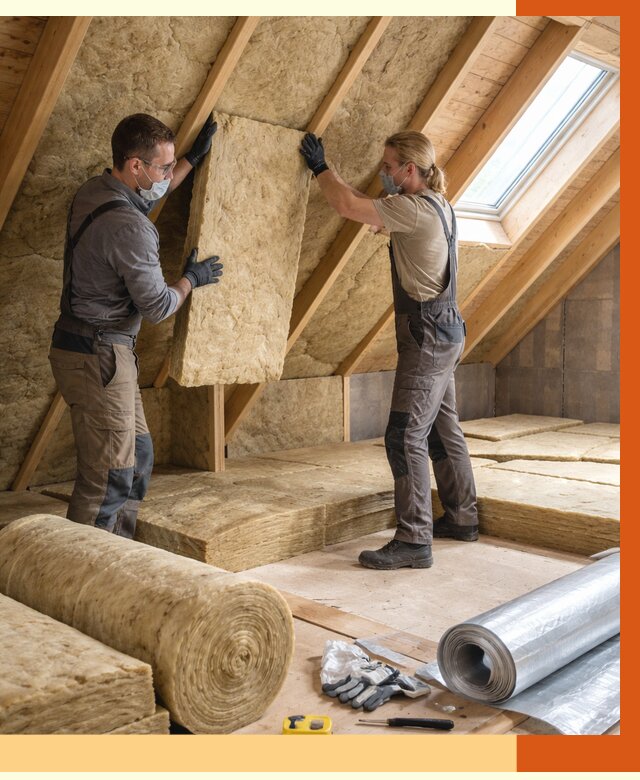 Утепление мансарды минватой в Россоши от 4355 руб./м2 — монтаж и пароизоляция | ТепломастерРсс