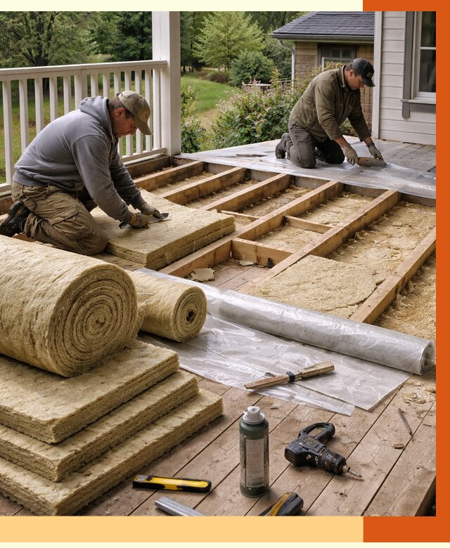 Утепление террасы в Россоши от 4355 руб./м2 — утеплить террасу под ключ | ТепломастерРсс