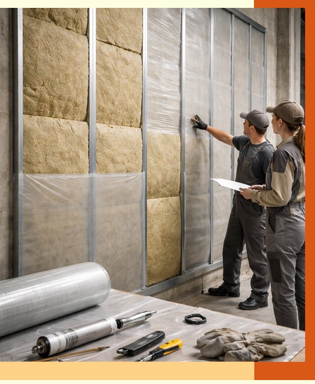 Утепление склада химсырья в Россоши от 4666 руб. под ключ | ТепломастерРсс