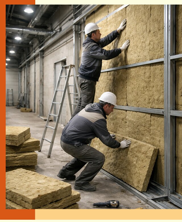 Утепление цеха под ключ в Россоши с гарантией качества