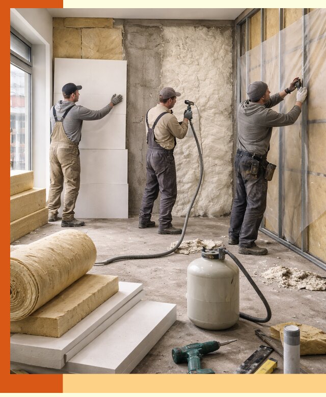 Утепление магазина в Россоши: комплексные решения по теплоизоляции