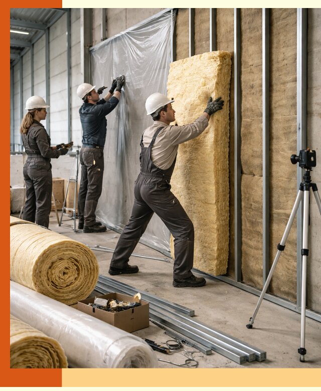 Утепление складского терминала в Россоши профессионально и надёжно