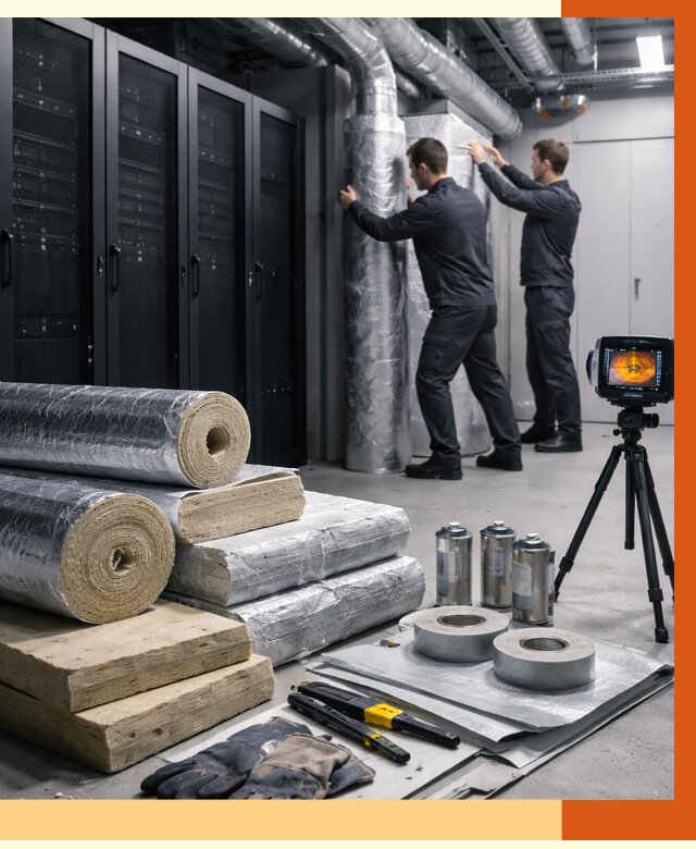 Утепление серверной в Россоши от 8814 руб./м² — комплексно под ключ | ТепломастерРсс