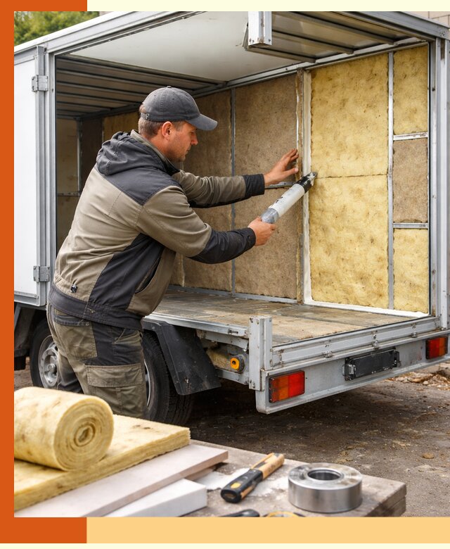 Профессиональное утепление прицепа в Россоши для любых условий