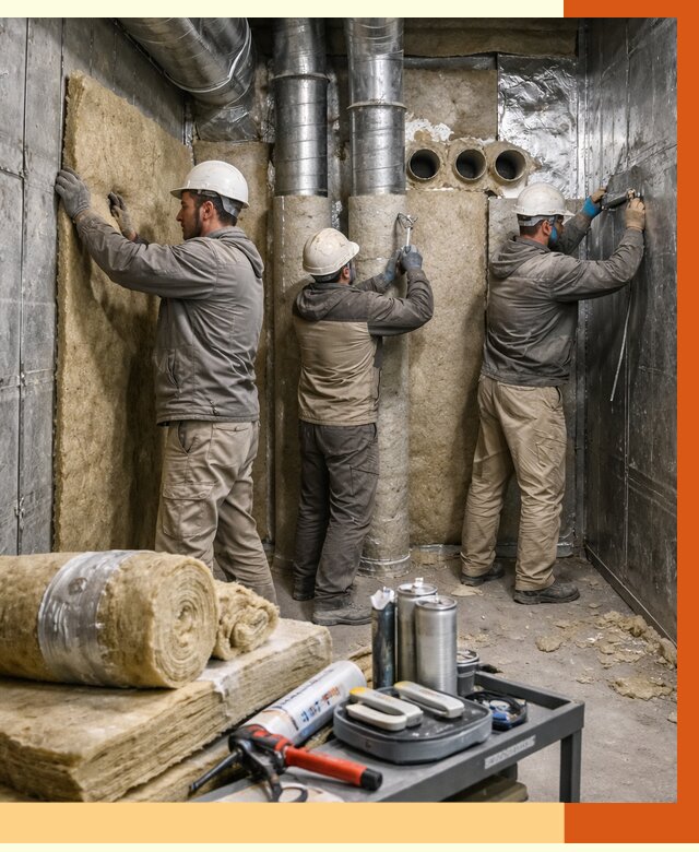 Утепление венткамеры в Россоши под ключ от 1504 руб. — профессионально | ТепломастерРсс