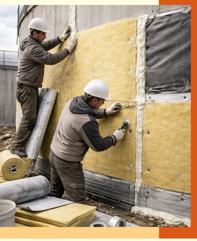 Утепление резервуара в Россоши от 28515 руб/м2 — монтаж ППУ и комплекс под ключ | ТепломастерРсс