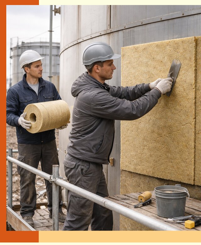 Профессиональное утепление резервуара и теплоизоляция в Россоши