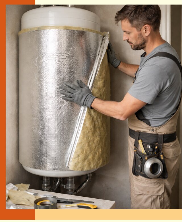 Утепление бойлера в Россоши для снижения теплопотерь и экономии энергии