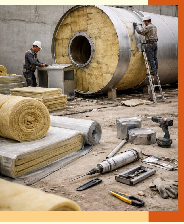 Утепление резервуара с топливом в Россоши от 28515 руб. под ключ | ТепломастерРсс