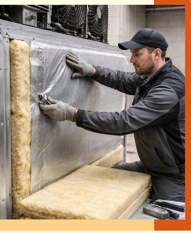 Утепление холодильного агрегата в Россоши от 8814 руб. под ключ | ТепломастерРсс