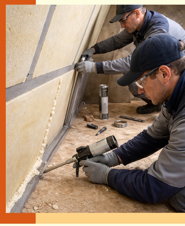 Герметизация стыков ППУ в Россоши — надежное уплотнение швов