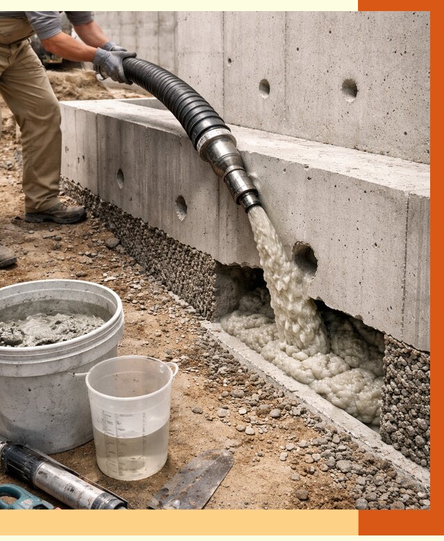 Заполнение полостей фундамента в Россоши от 7051 руб. под ключ | ТепломастерРсс