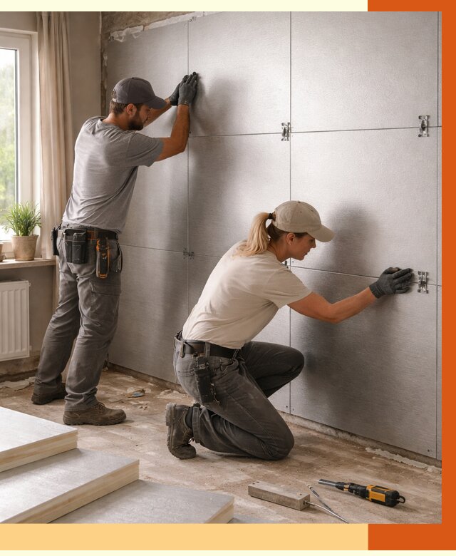 Утепление PIR панелями в Россоши от 4355 руб. под ключ | ТепломастерРсс