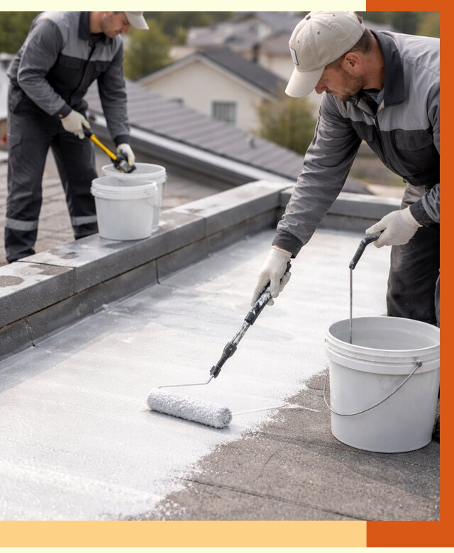 Утепление кровли жидкой теплоизоляцией в Россоши от 2229 руб./м2 | ТепломастерРсс