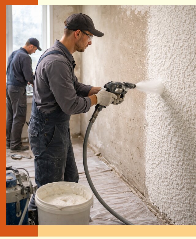 Утепление стен жидкой теплоизоляцией в Россоши для квартир и домов