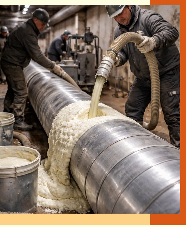 Утепление теплотрассы жидкой теплоизоляцией в Россоши от 4355 руб. | ТепломастерРсс