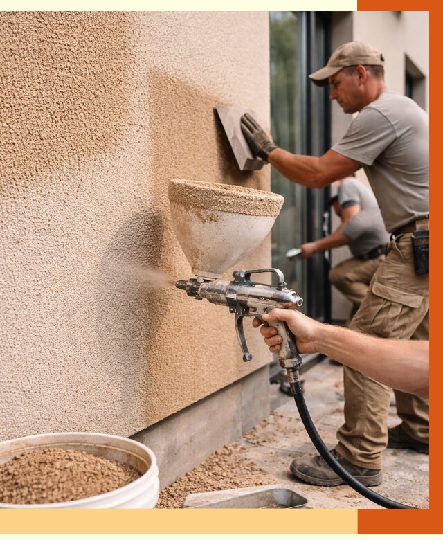 Утепление фасада жидкой пробкой в Россоши от 4977 руб./м² под ключ | ТепломастерРсс