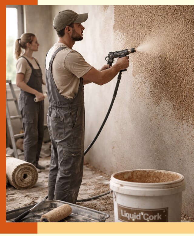 Утепление стен жидкой пробкой в Россоши эффективное и долговечное