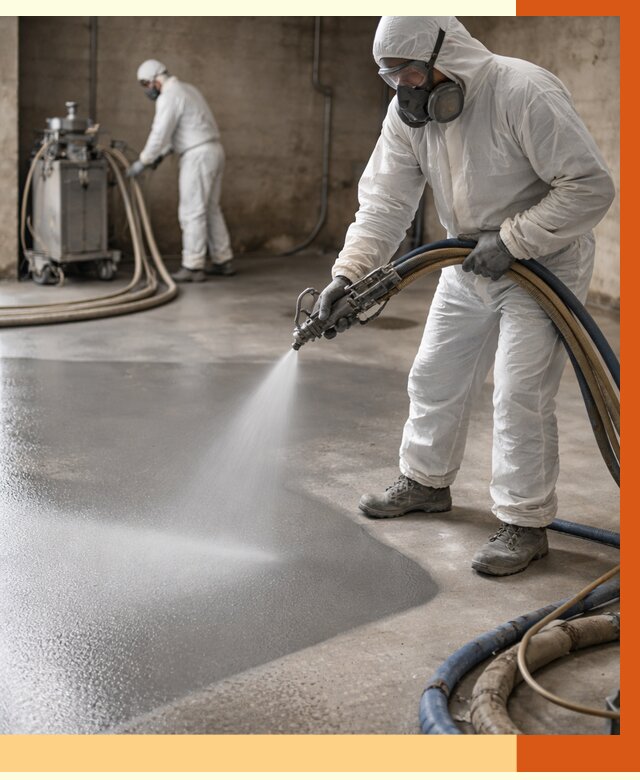 Гидроизоляция полимочевиной в Россоши от 8814 руб/м² — напыление полимерной гидроизоляции | ТепломастерРсс