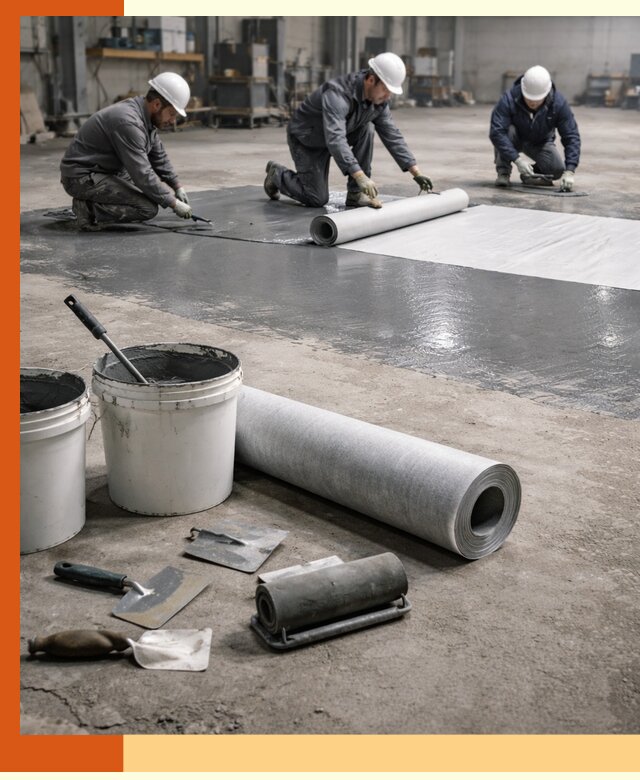 Гидроизоляция промышленного пола в Россоши — защита и долговечность