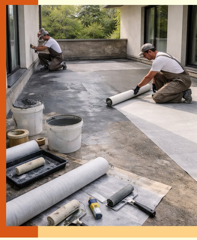 Гидроизоляция террасы в Россоши — надежная защита от влаги и протечек