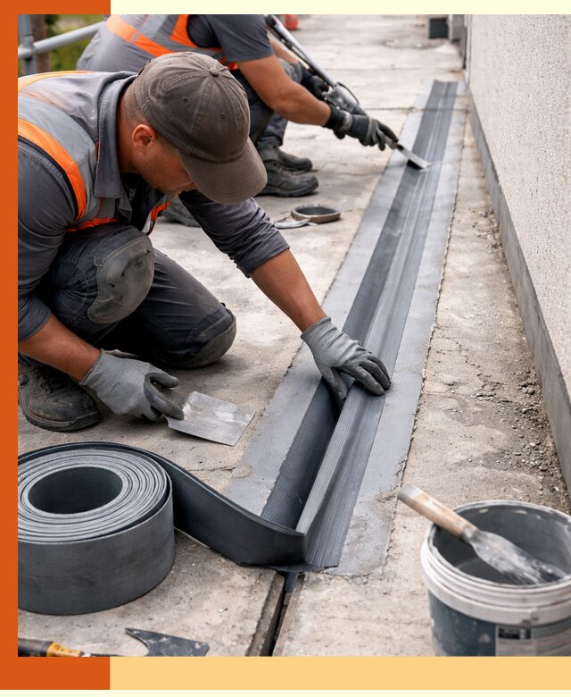 Гидроизоляция деформационного шва в Россоши профессионально и надежно