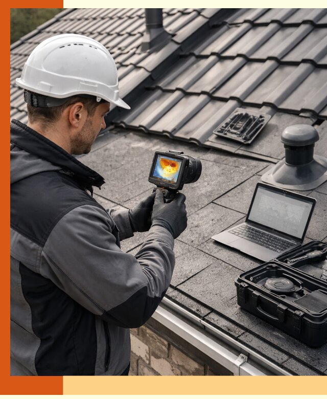 Тепловизионное обследование кровли в Россоши для выявления дефектов