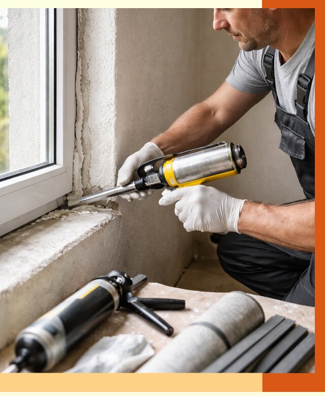 Герметизация стыков и примыканий в Россоши от 1244 руб. под ключ | ТепломастерРсс