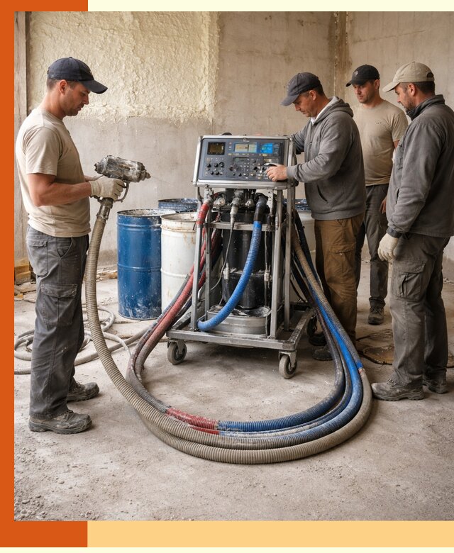 Аренда установки для напыления ППУ в Россоши на выгодных условиях