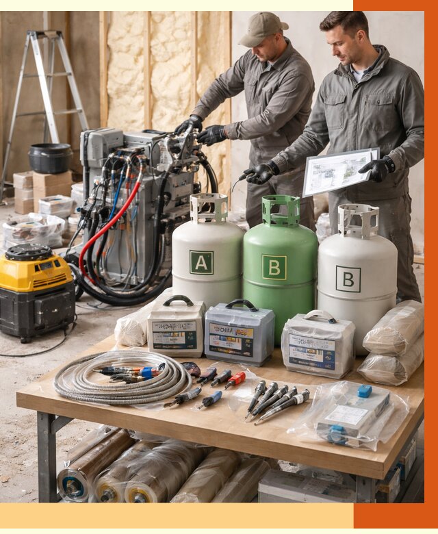 Продажа компонентов ППУ с консультацией в Россоши от 4355 руб. | ТепломастерРсс